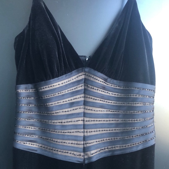 BNWT Black Velvet Beaded Maxi - Picture 3 of 11